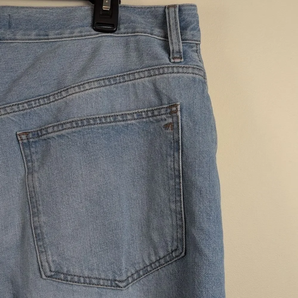 Madewell Baggy Denim Jean Shorts 100% cotton Size 31